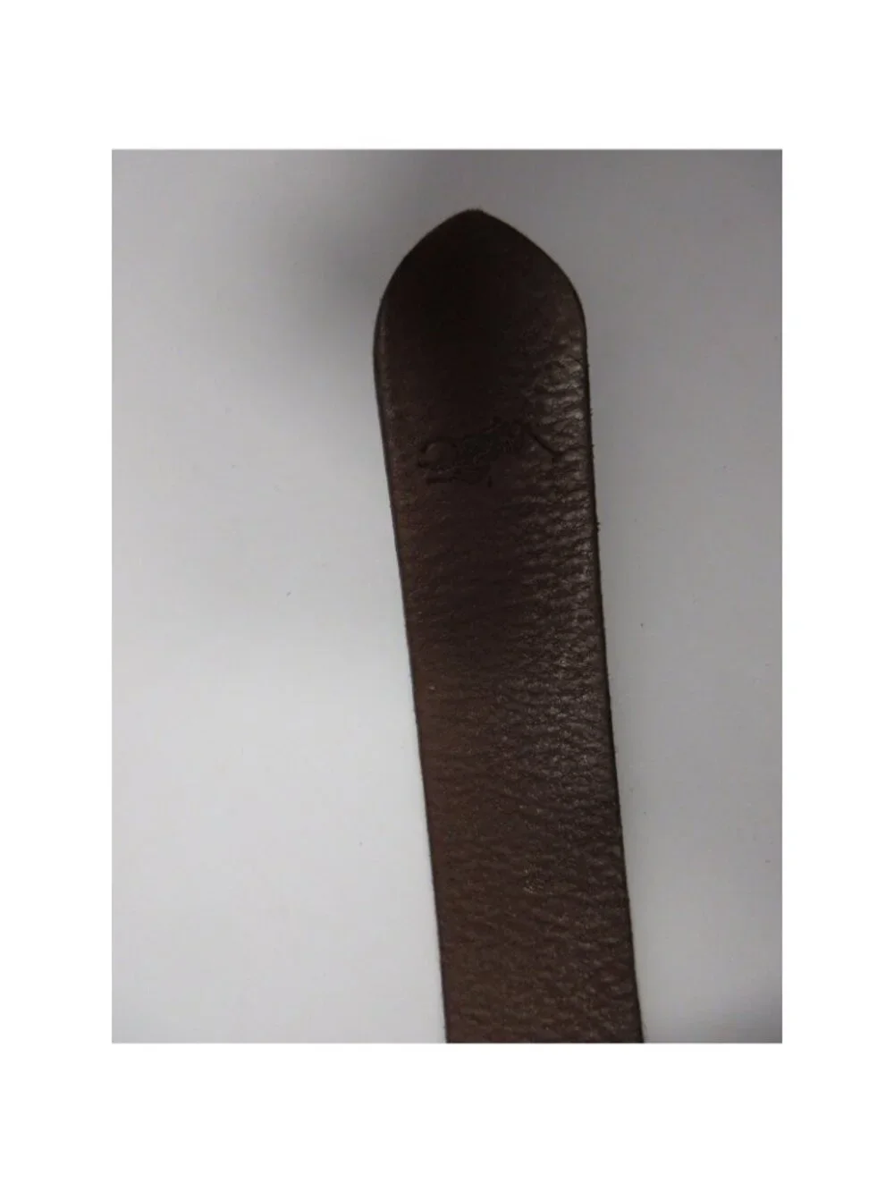 Polo Ralph Lauren Belt XL Leather Braided Double O Ring Pony Classic